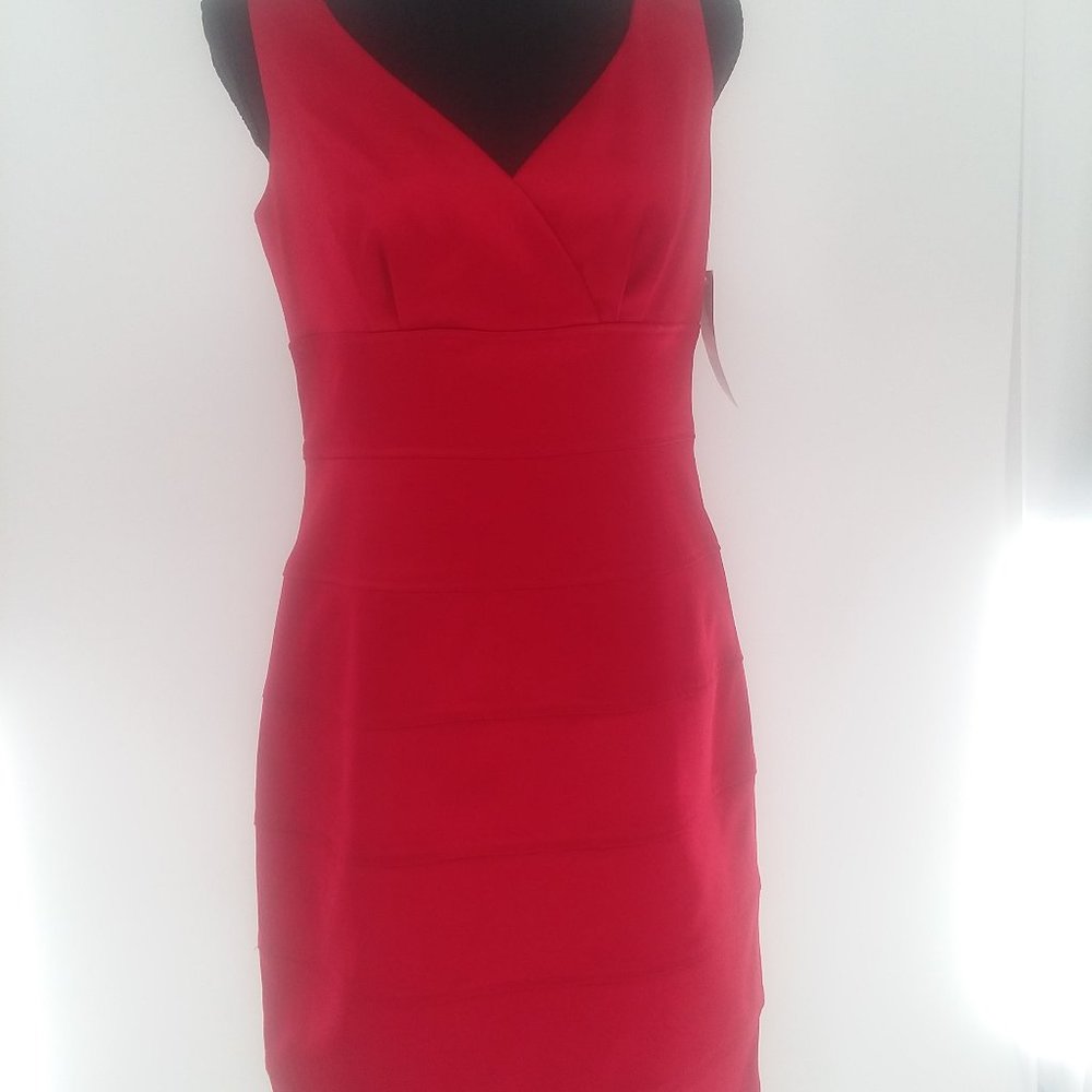 Ronnie Nicole Ruby Red Dress Size 6